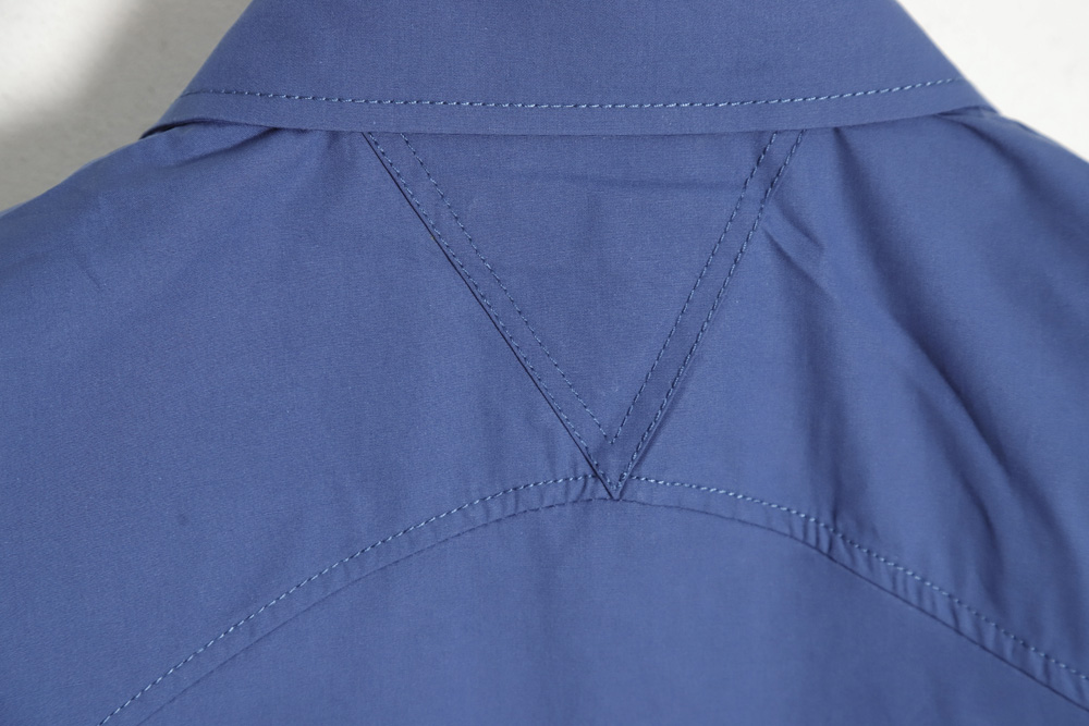 BOTTEGA VENETA BV 23SS side woven short-sleeved shirt TSK1