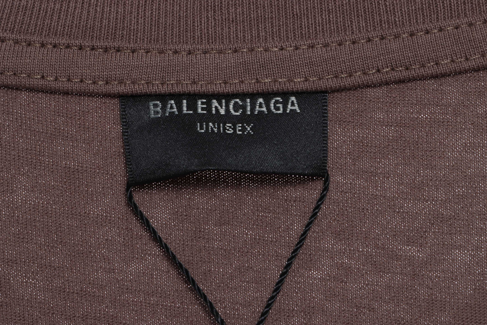Balenciaga Double B Tape Print Short Sleeve TSK1