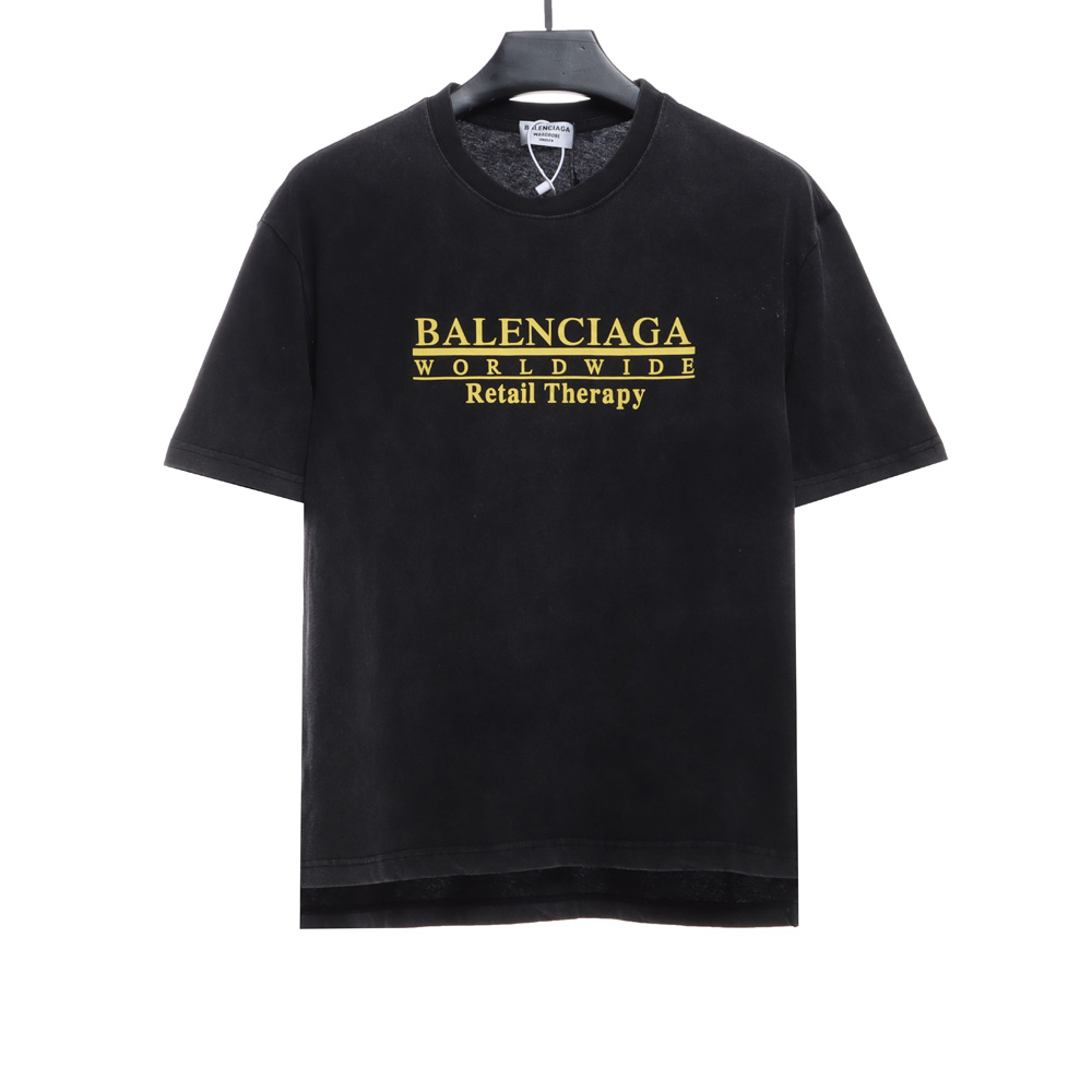 Balenciaga Retail Therapy Print Short Sleeve