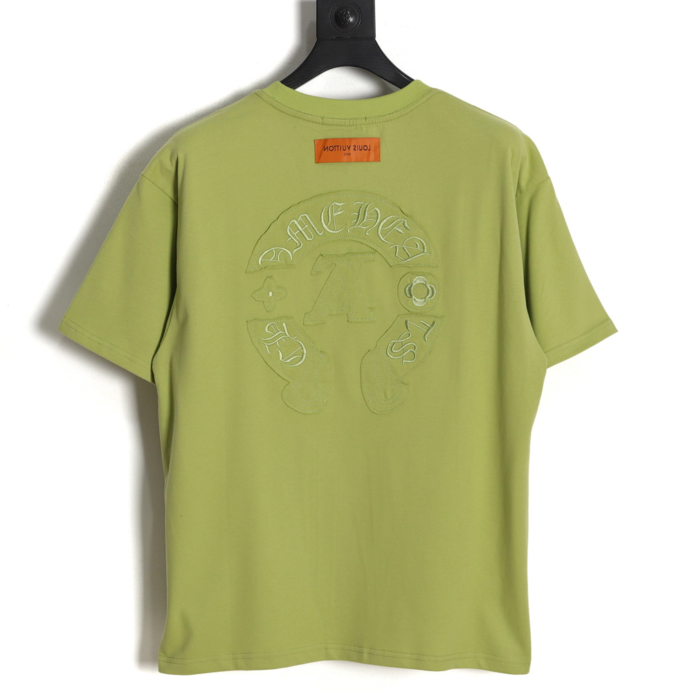 Louis Vuitton Chrome hearts Louis Vuitton Chrome hearts joint patch short-sleeved TSK1