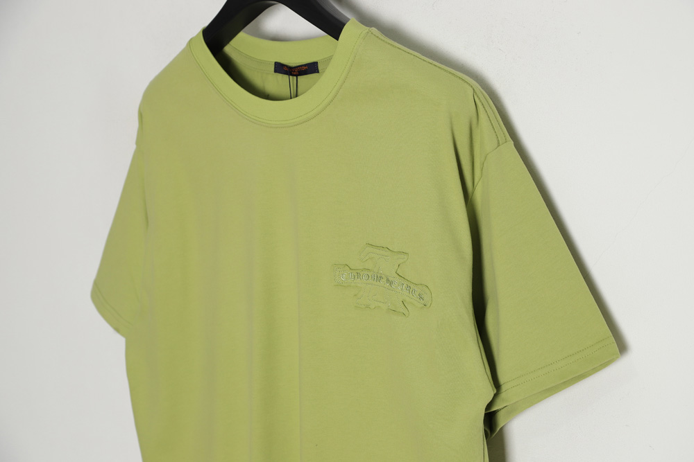 Louis Vuitton Chrome hearts Louis Vuitton Chrome hearts joint patch short-sleeved TSK1