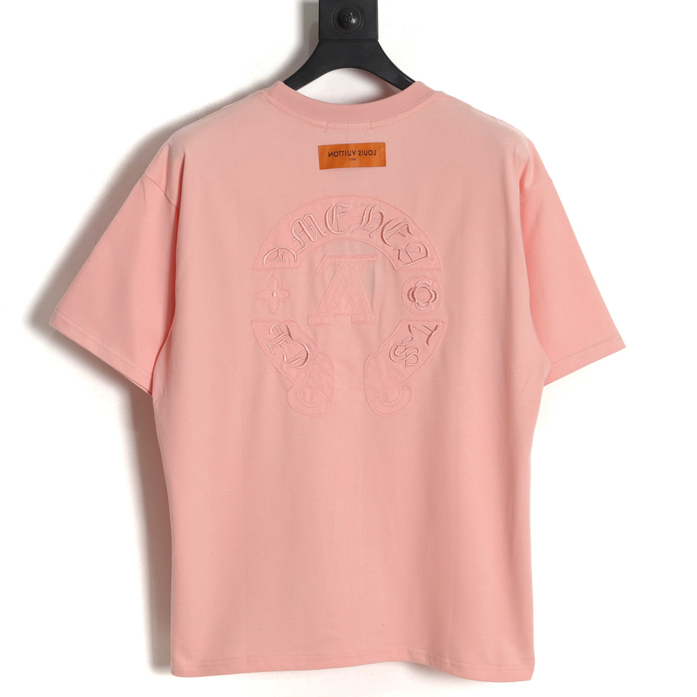 Louis Vuitton Chrome hearts Louis Vuitton Chrome hearts joint patch short sleeves