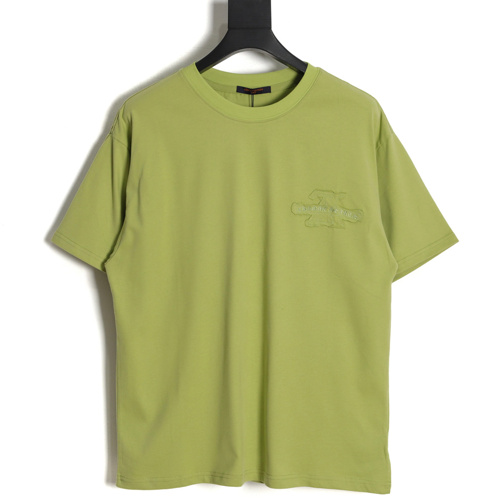 Louis Vuitton Chrome hearts Louis Vuitton Chrome hearts joint patch short-sleeved TSK1