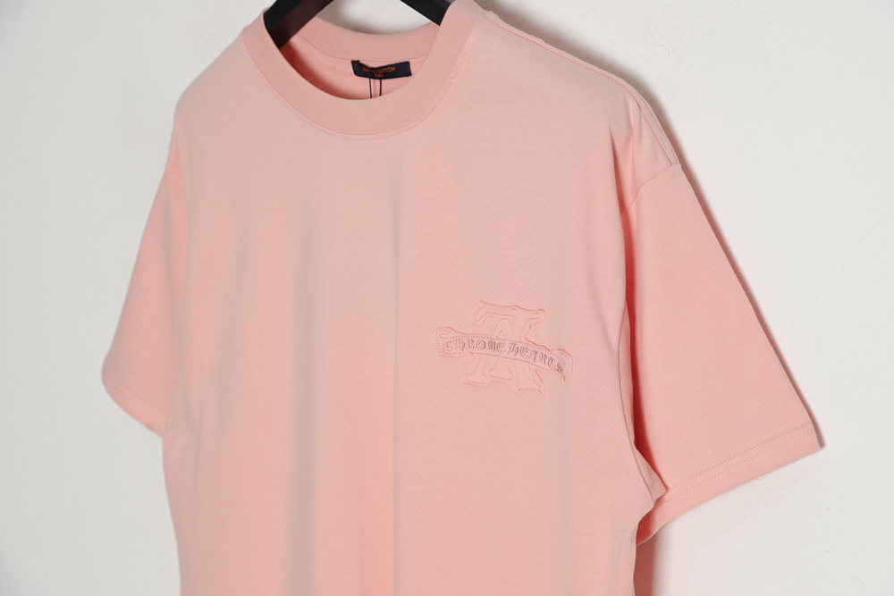 Louis Vuitton Chrome hearts Louis Vuitton Chrome hearts joint patch short sleeves