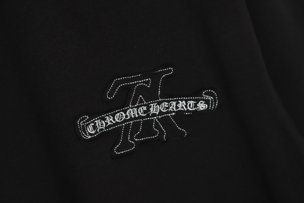 Louis Vuitton Chrome hearts Louis Vuitton Chrome hearts joint patch short-sleeved TSK4