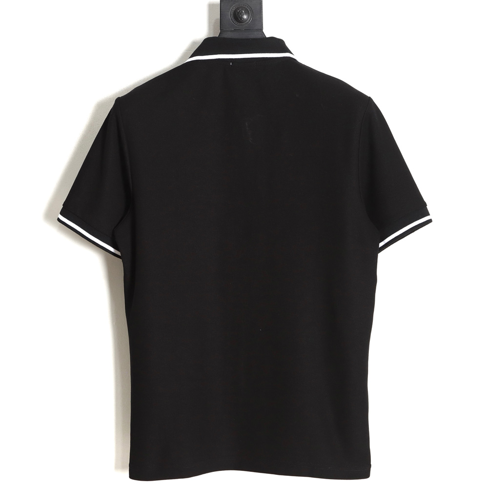 Dior Dior CD Chest Floral Letter Embroidery POLO Shirt TSK1
