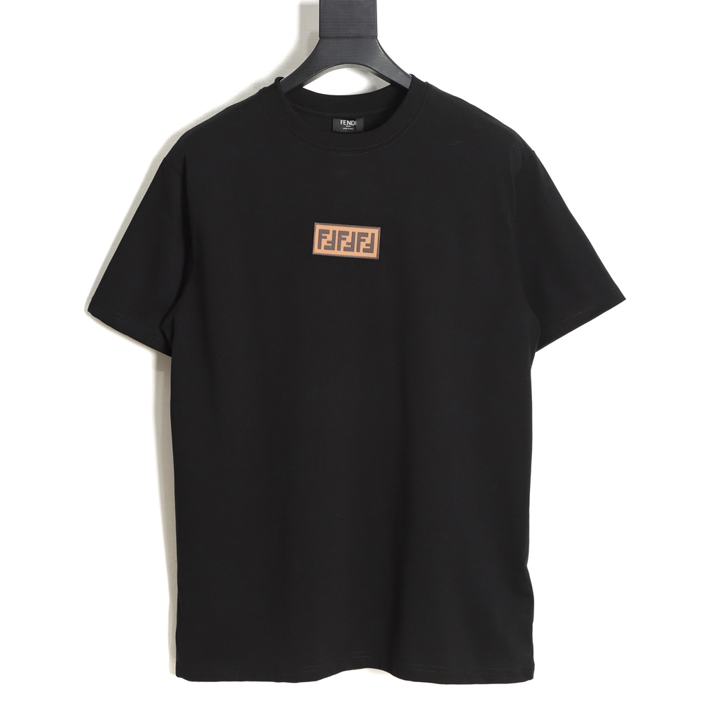 Fendi Fendi 23ss double F silicone patch short sleeves