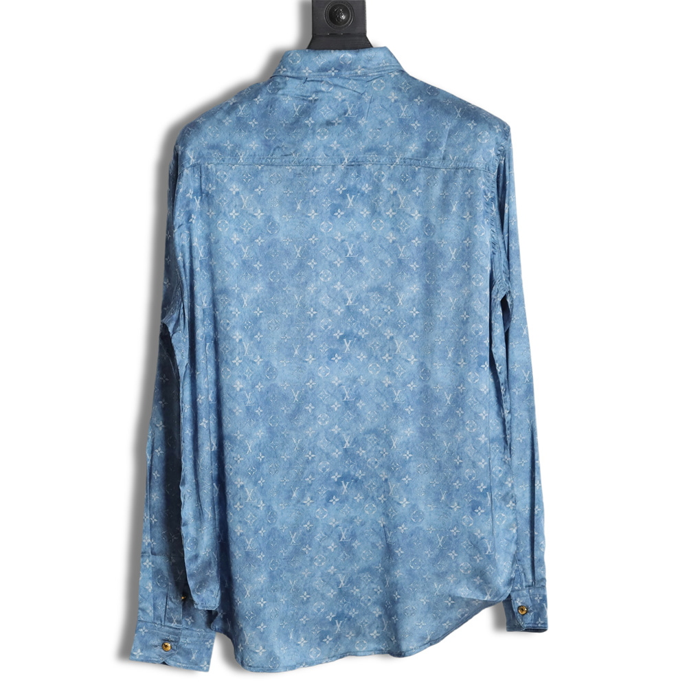 LouisVuitton Louis Vuitton new gradient full printed shirt TSK2