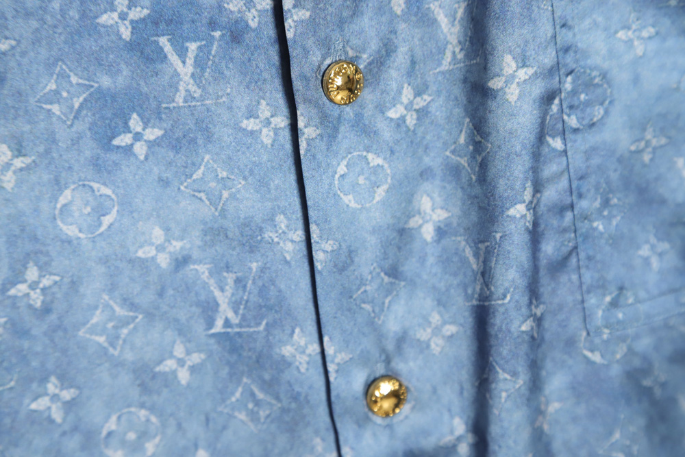 LouisVuitton Louis Vuitton new gradient full printed shirt TSK2
