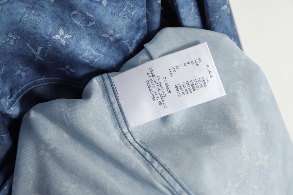 LouisVuitton Louis Vuitton new gradient full printed shirt TSK2