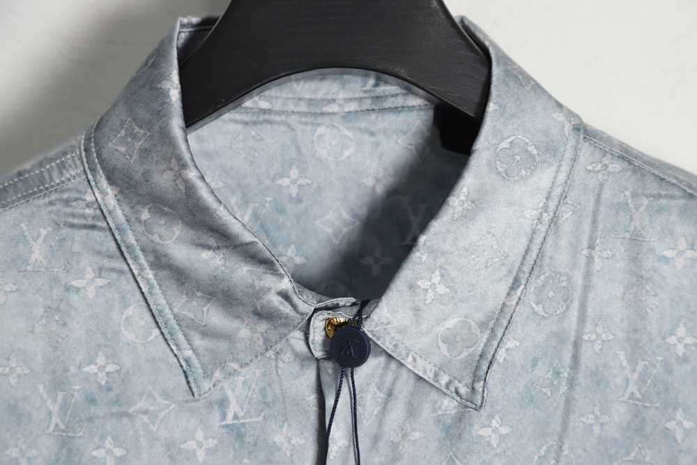 LouisVuitton Louis Vuitton new gradient full printed shirt TSK1