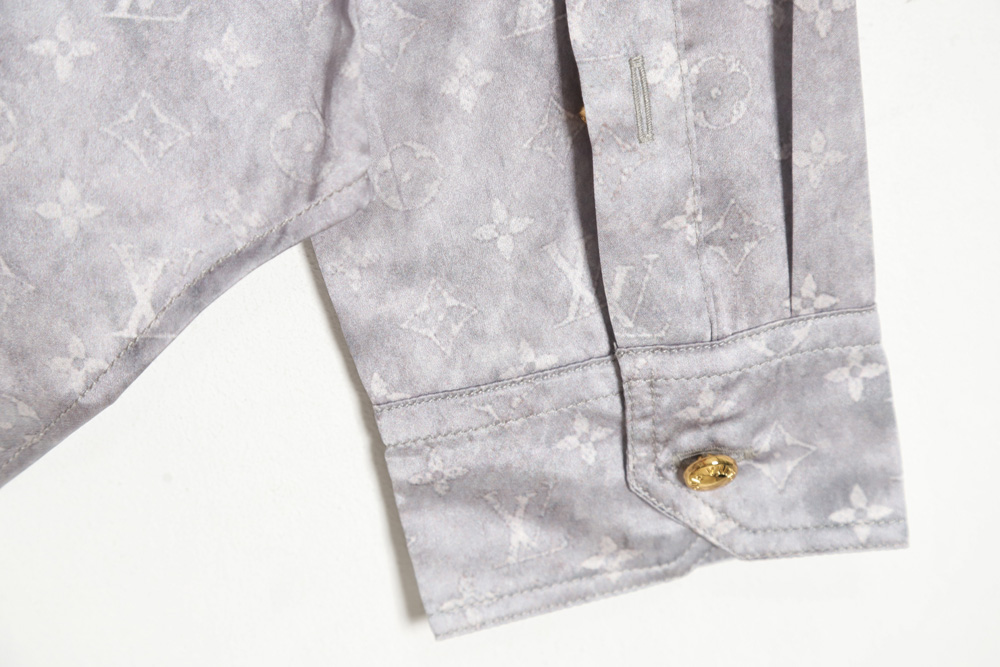 Louis Vuitton Louis Vuitton new gradient full print shirt