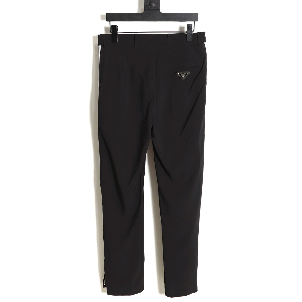 PRADA Prada PRD 23SS side webbing school uniform trousers