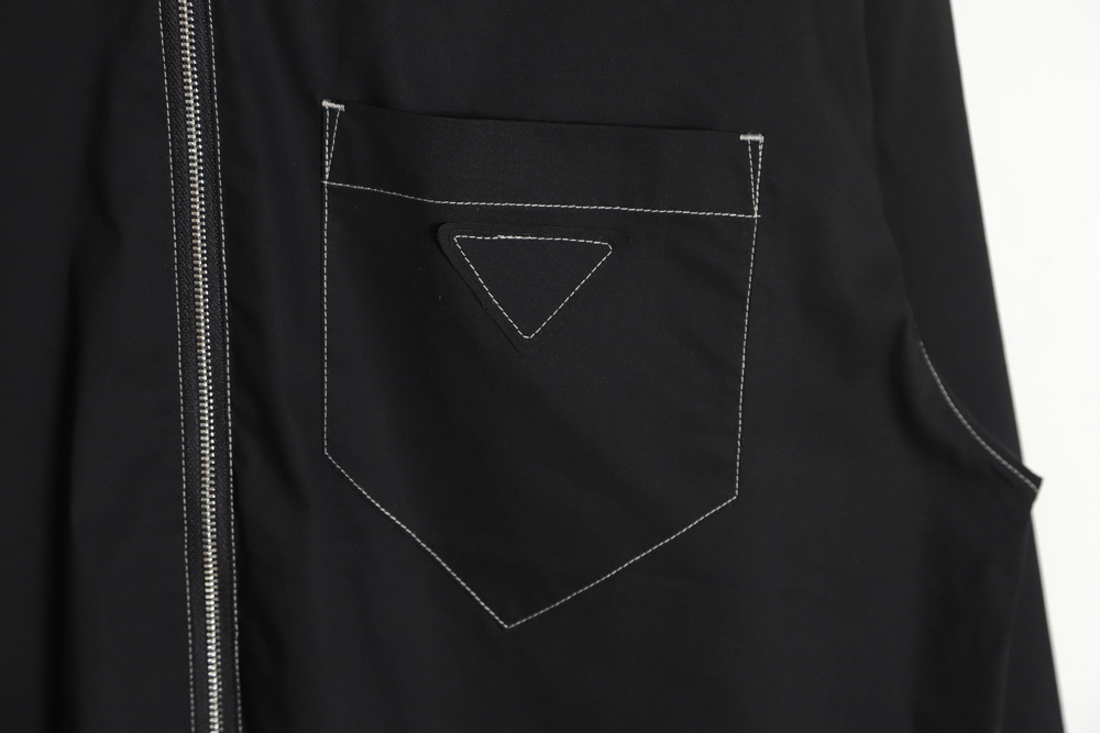 Prada 23SS Contrast Zip Shirt Jacket TSK1