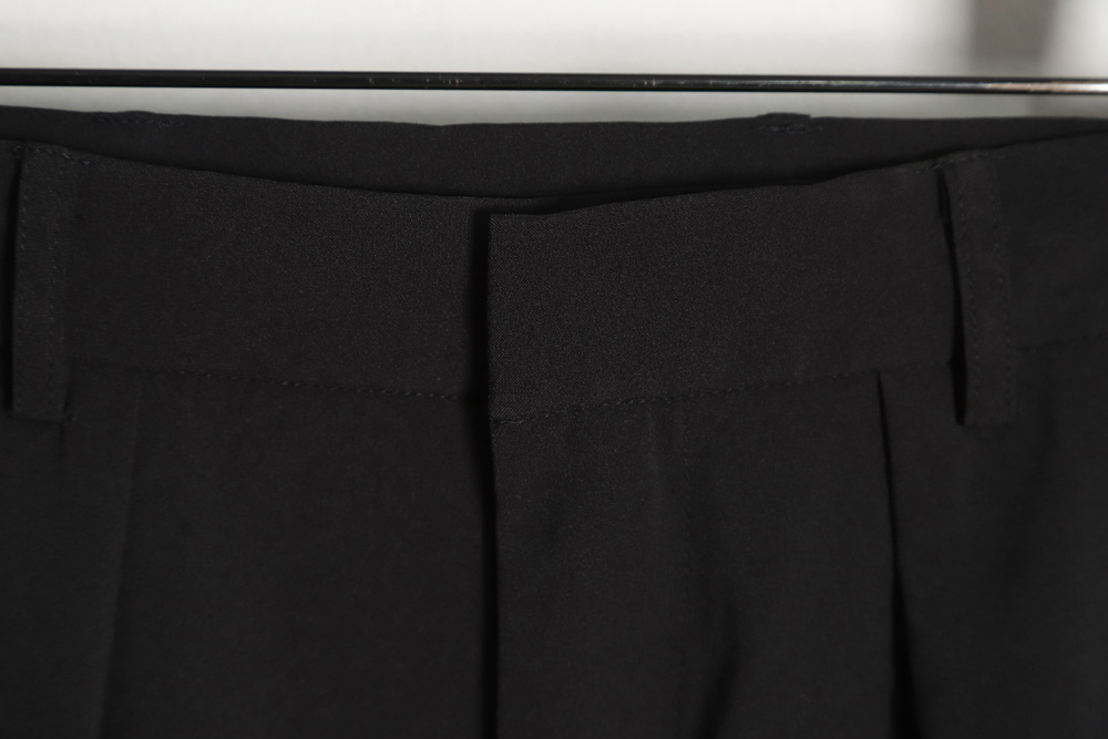 PRADA Prada PRD 23SS side webbing school uniform trousers