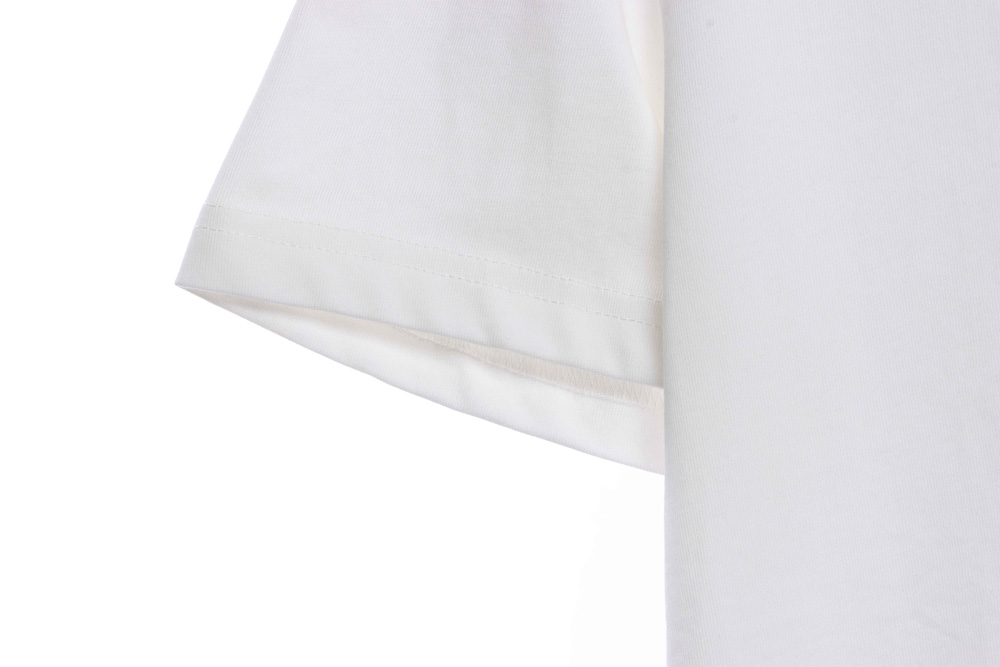 Prada triangle letter print short sleeve TSK1