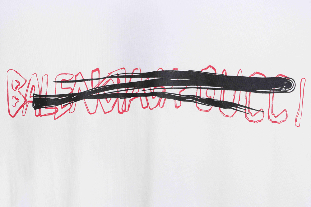 Gucci Edition Balenciaga Logo Altered Short Sleeves