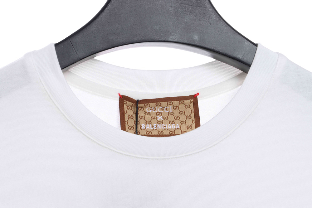 Gucci Edition Balenciaga Logo Altered Short Sleeves