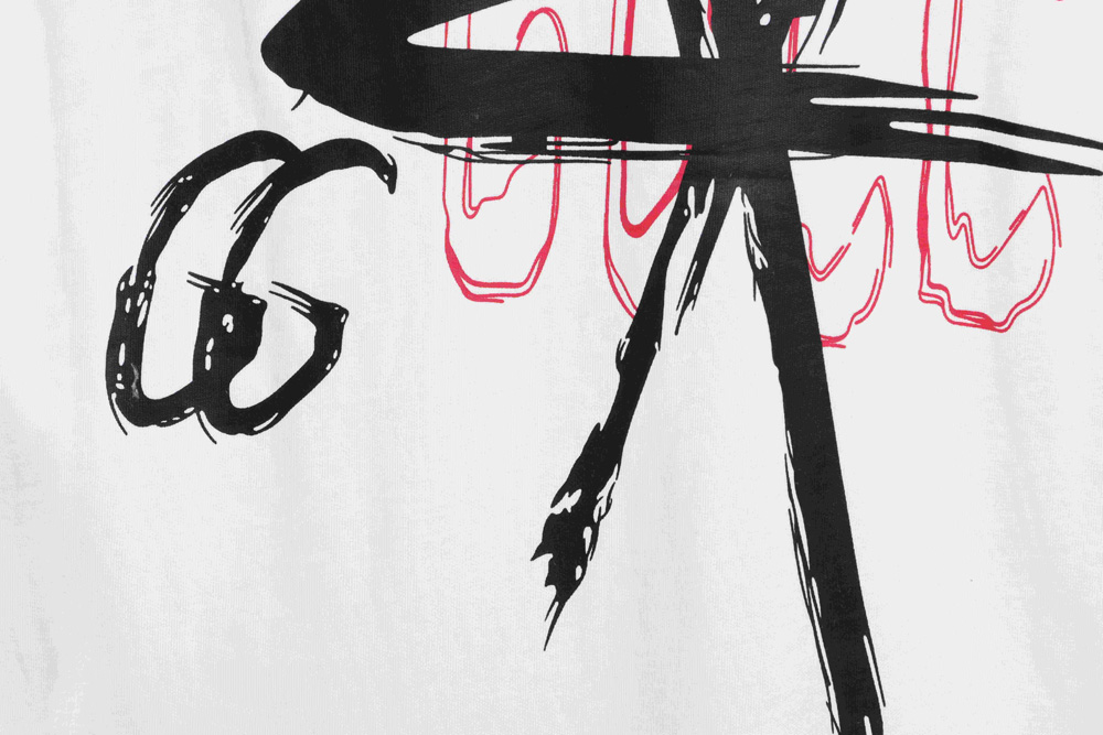 Gucci Edition Balenciaga Logo Altered Short Sleeves