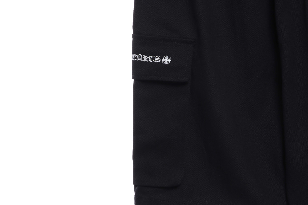 Cro Heart Pocket Leather Cross Cargo Shorts