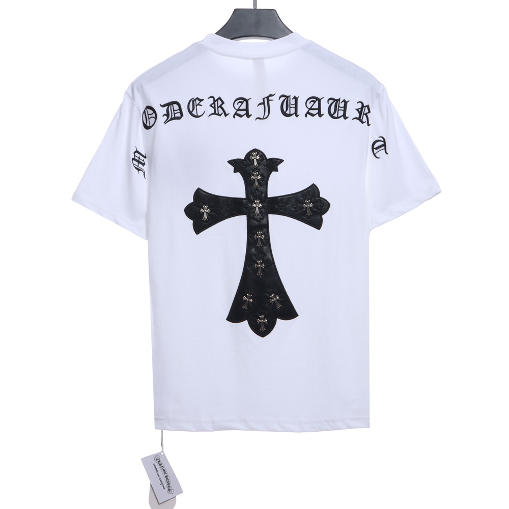 Chro heart back big cross veneer short sleeves