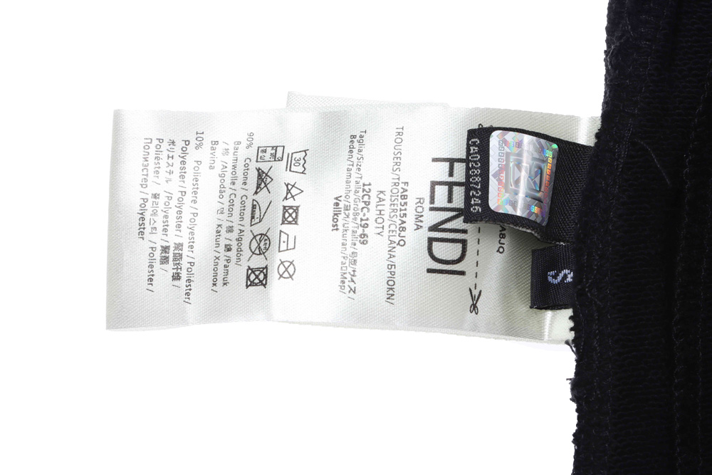 Fendi monsters embroidered shorts