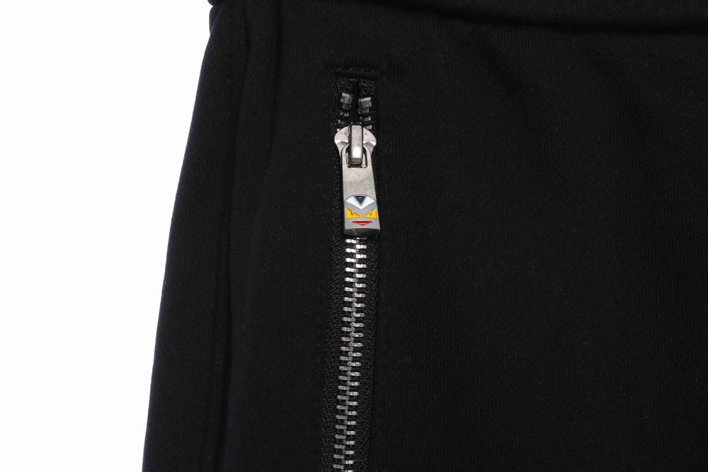 Fendi monsters embroidered shorts