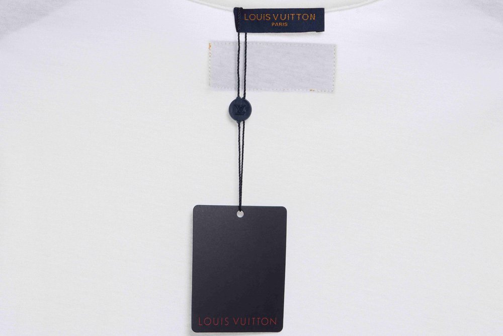 LV minimalist embroidered letters short sleeve TSK1
