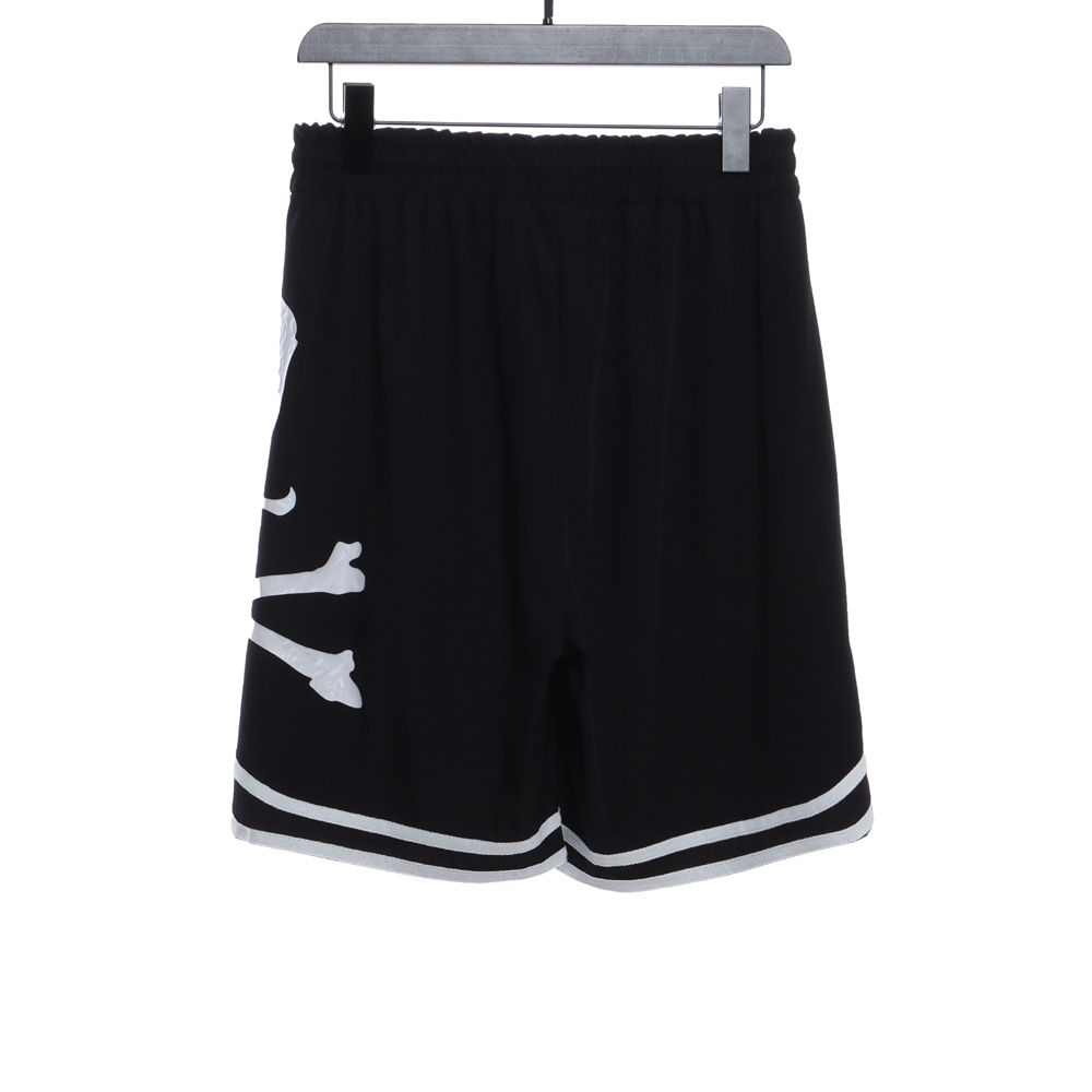 MMj skull print cropped shorts