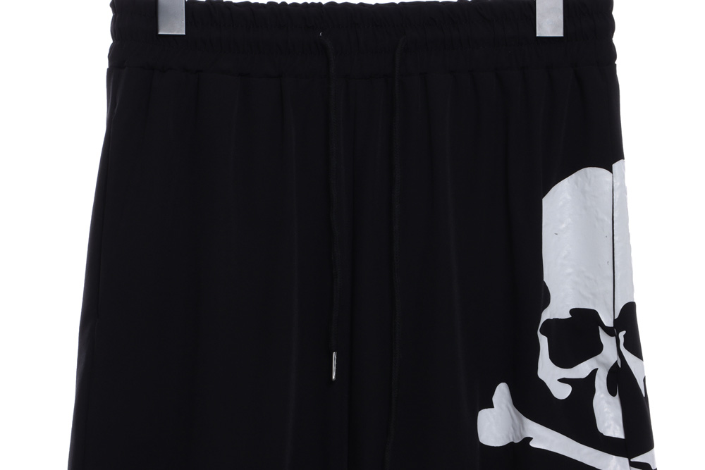 MMj skull print cropped shorts