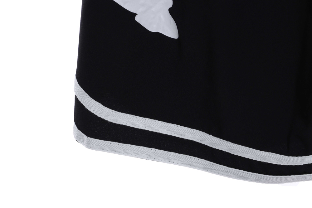 MMj skull print cropped shorts