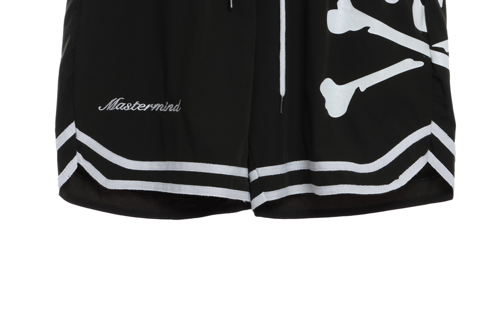 MMj skull print cropped shorts TSK1