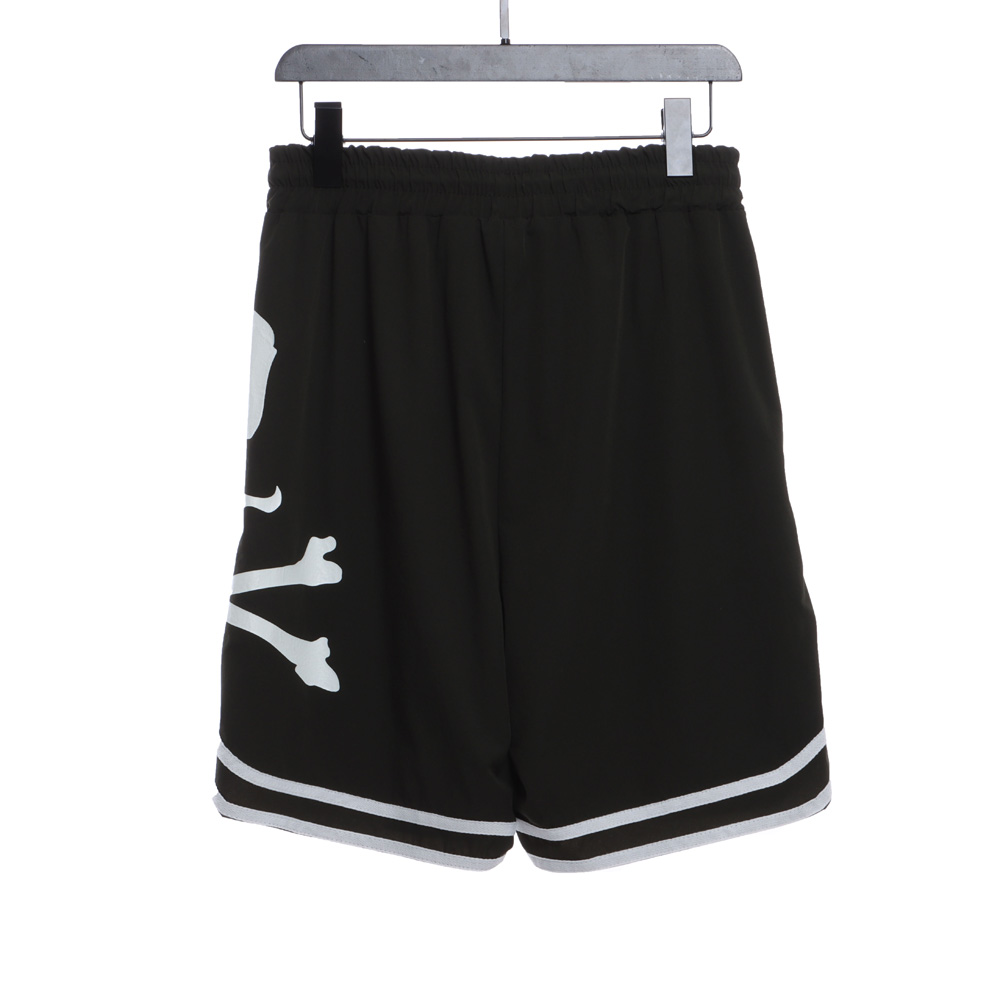 MMj skull print cropped shorts TSK1