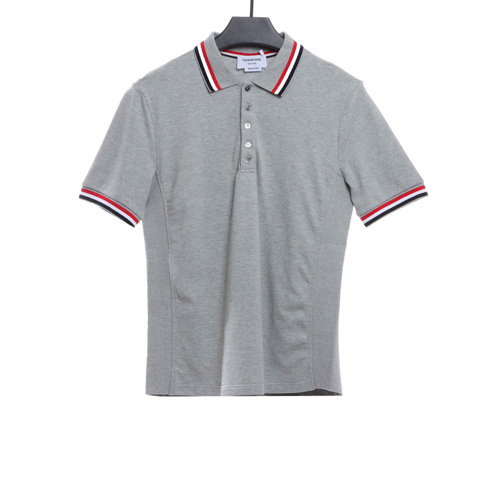 TB Neckline Cuff Color Stripe POLO TSK2