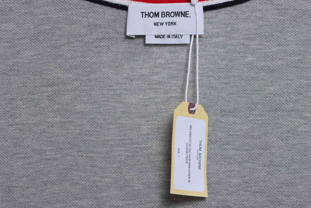 TB Neckline Cuff Color Stripe POLO TSK2
