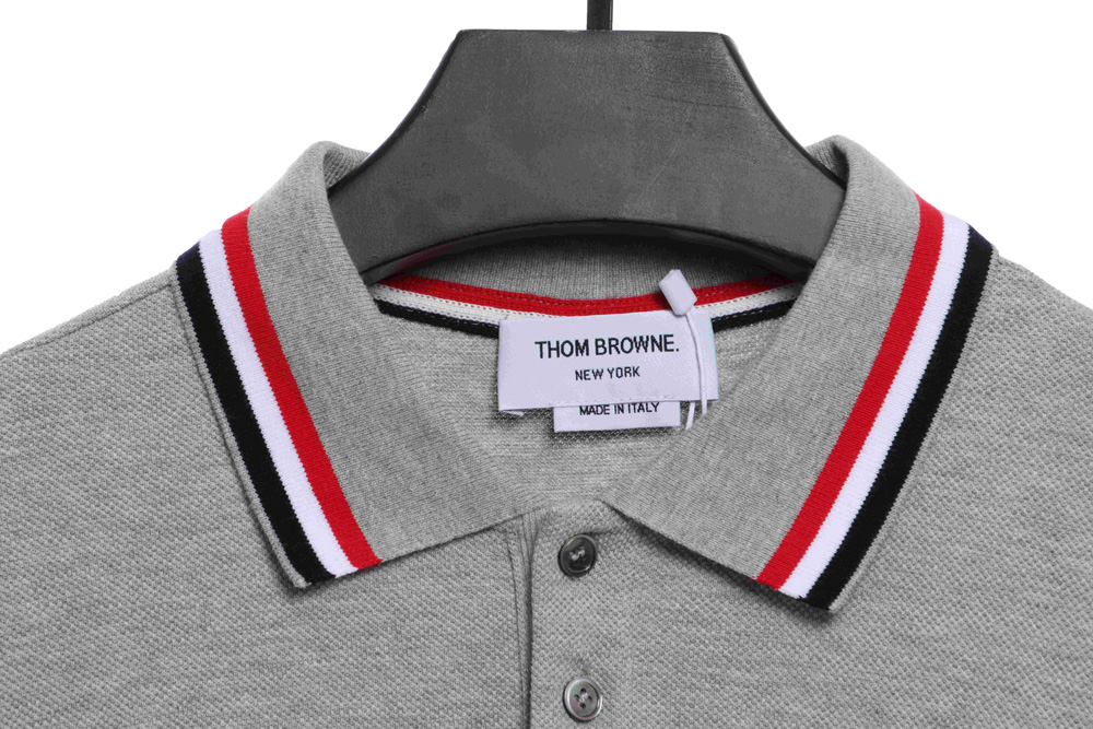 TB Neckline Cuff Color Stripe POLO TSK2