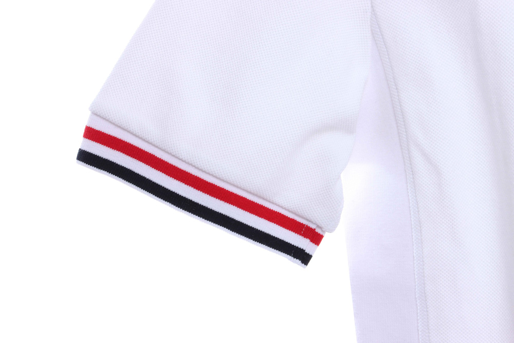 TB collar and cuff color stripe POLO