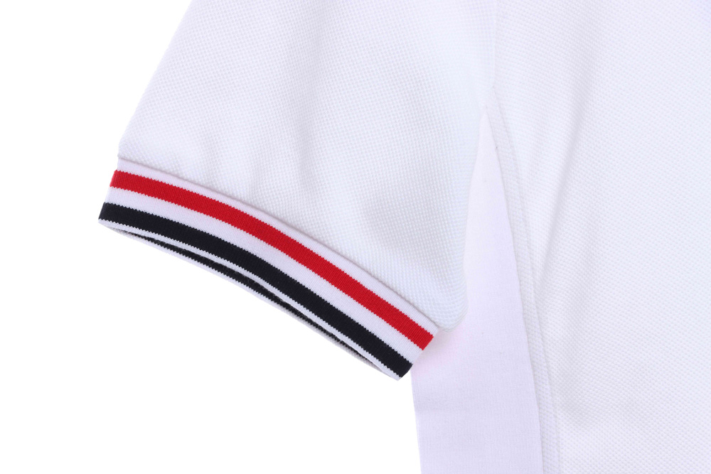 TB collar and cuff color stripe POLO