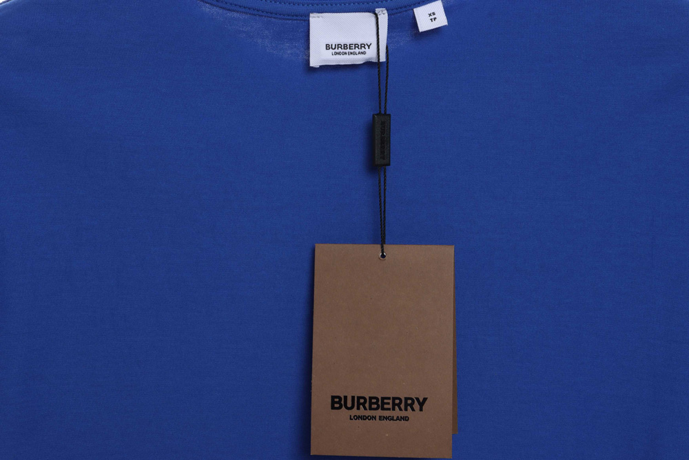 Burberry Back Lettering Short Sleeves