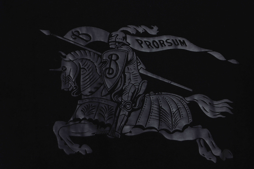 Burberry Back Charge Knight Print Short Sleeve TSK1