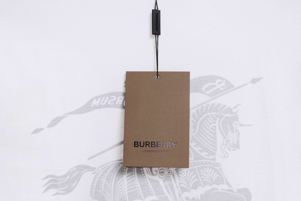 Burberry Back Charge Knight Print Short Sleeves