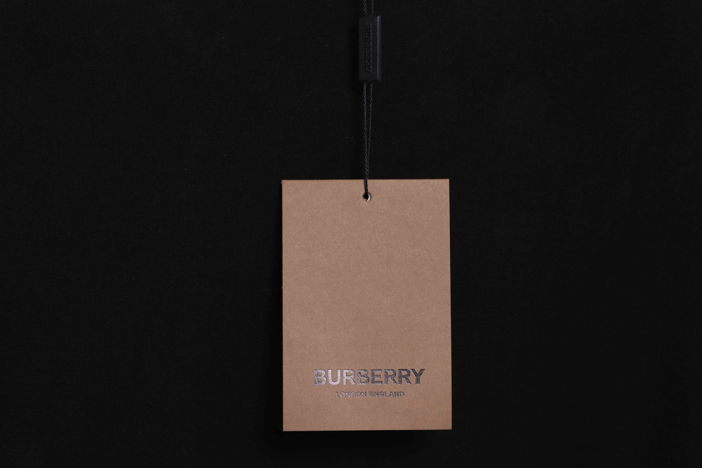 Burberry back letter print short sleeve TSK2