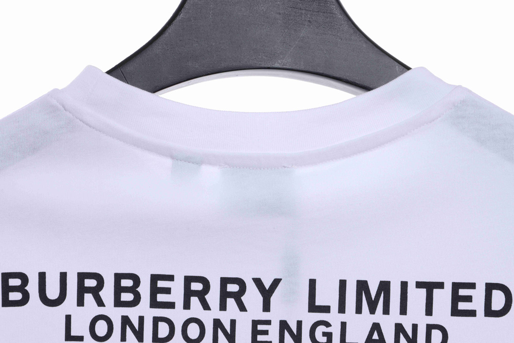 Burberry back letter print short sleeve TSK1