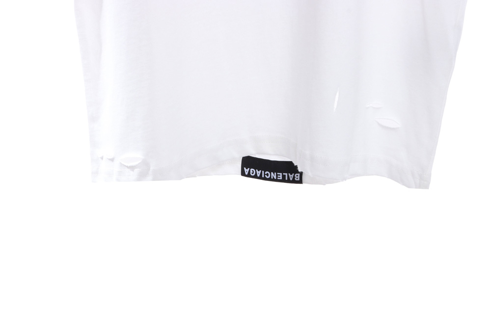 Balenciaga Barcode Ripped Vest TSK1
