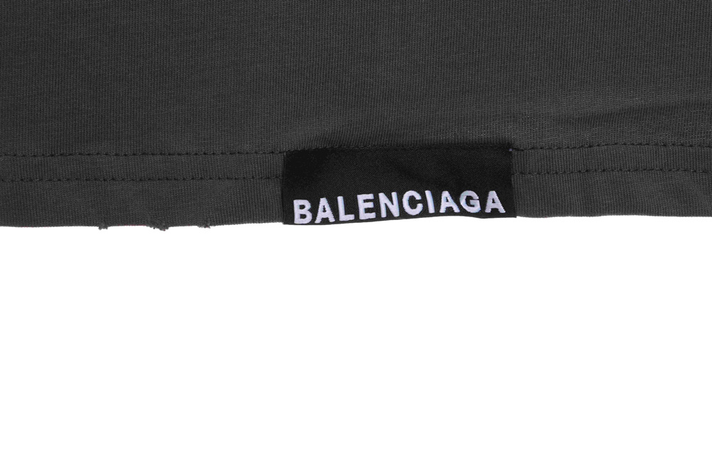 Balenciaga Barcode Ripped Vest