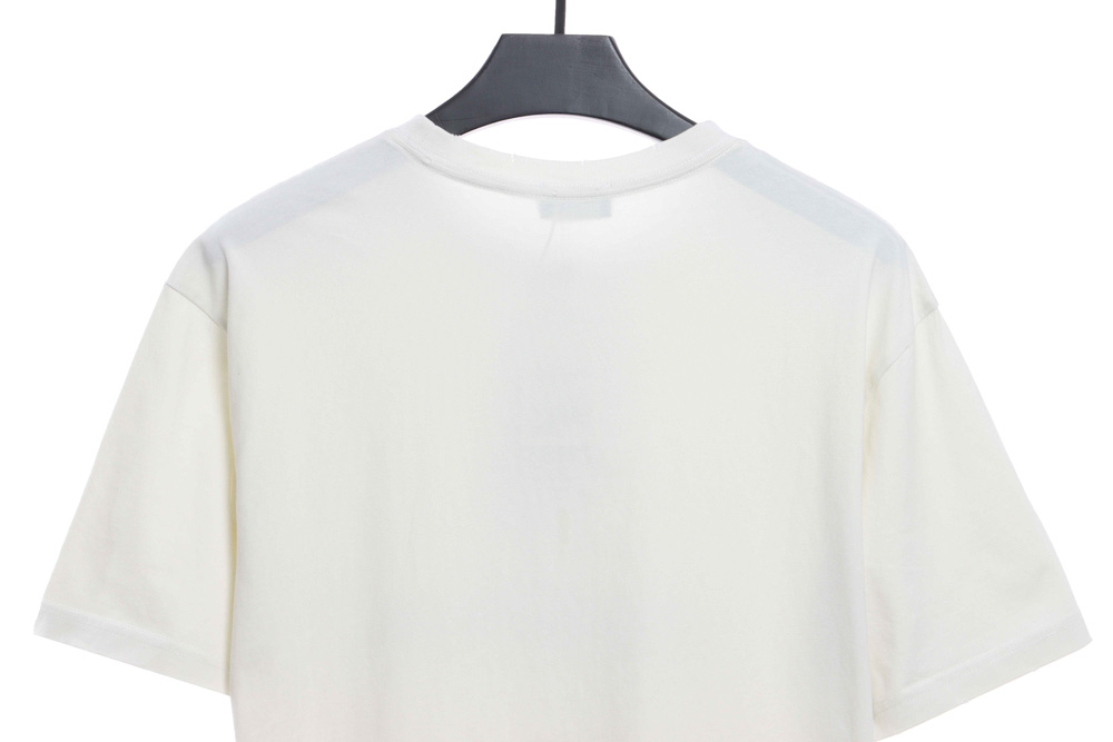 Balenciaga BB badge busting embroidery short sleeves