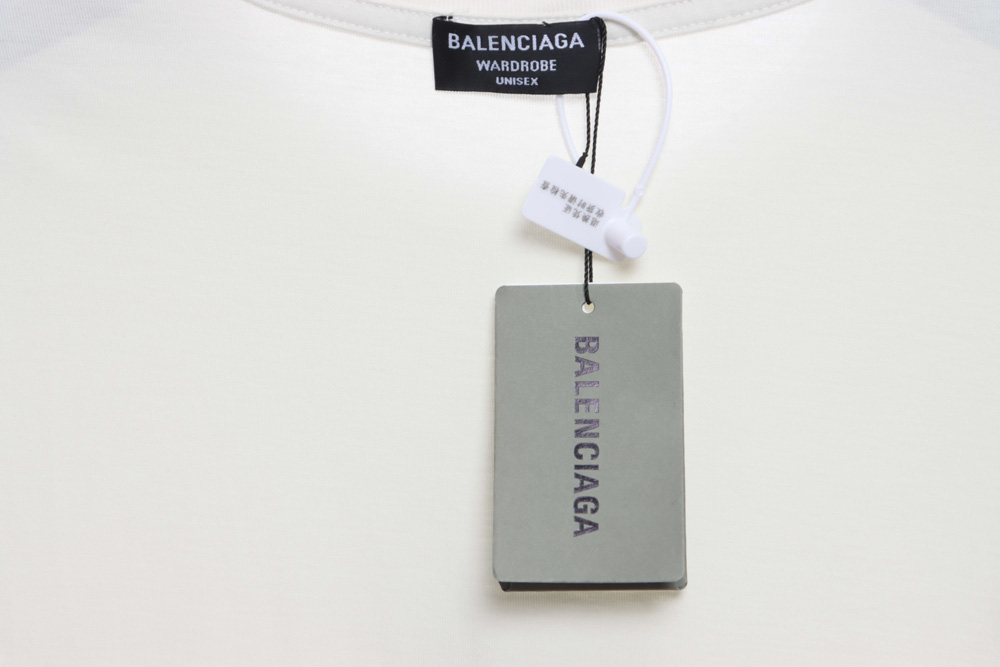 Balenciaga BB badge busting embroidery short sleeves