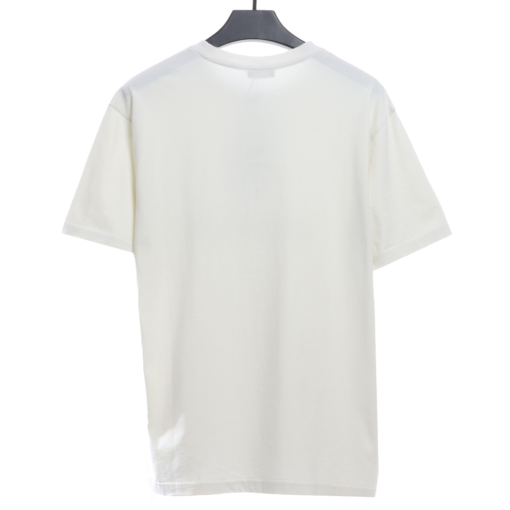 Balenciaga BB badge busting embroidery short sleeves