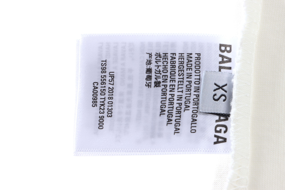 Balenciaga BB badge busting embroidery short sleeves