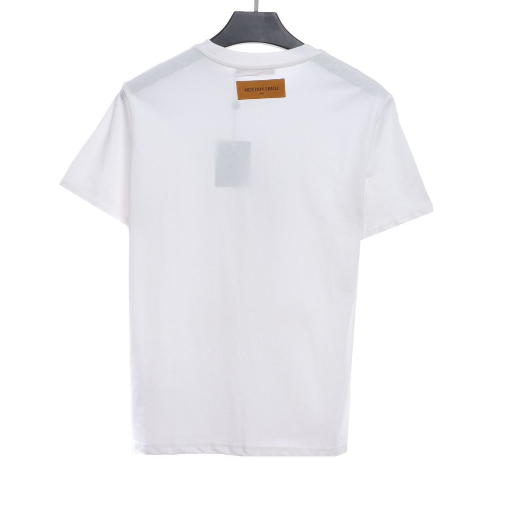 LV character catwalk print short sleeve TSK1